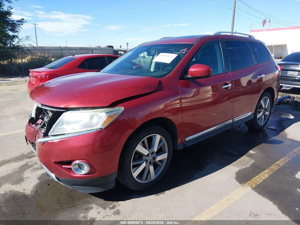 5N1AR2MM6EC632487 2014 NISSAN PATHFINDER photo no. 2