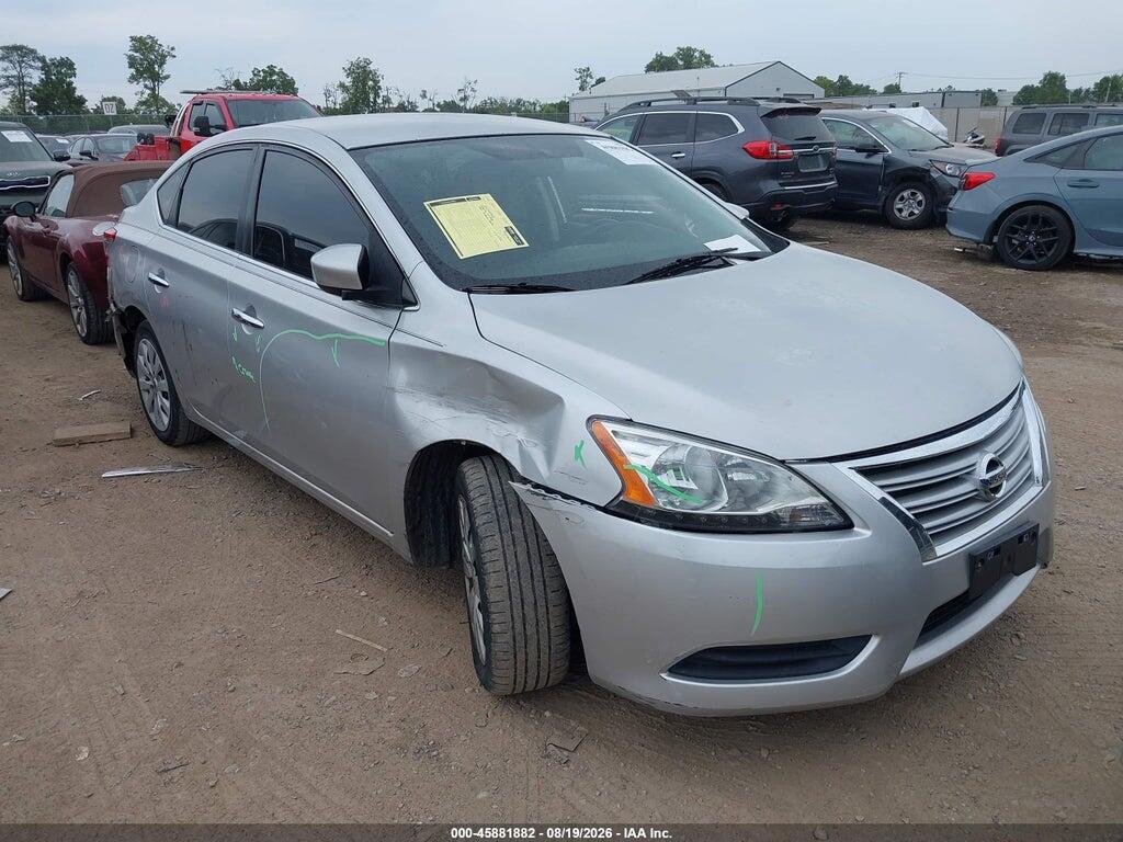 3N1AB7AP0EY256478 2014 NISSAN SENTRA photo no. 1