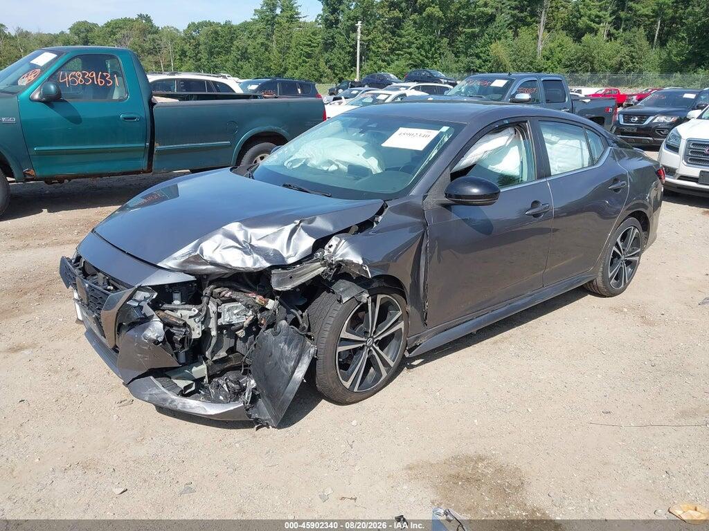 3N1AB8DV9LY296572 2020 NISSAN SENTRA photo no. 2