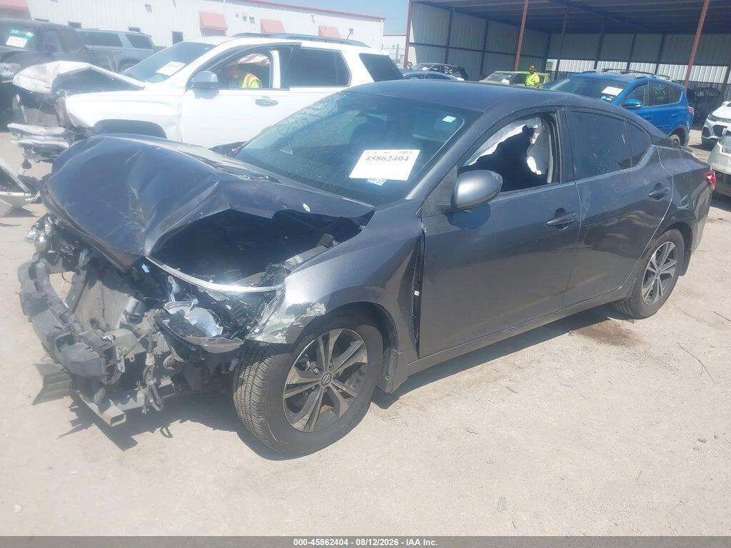 3N1AB8CV9LY250855 2020 NISSAN SENTRA photo no. 2