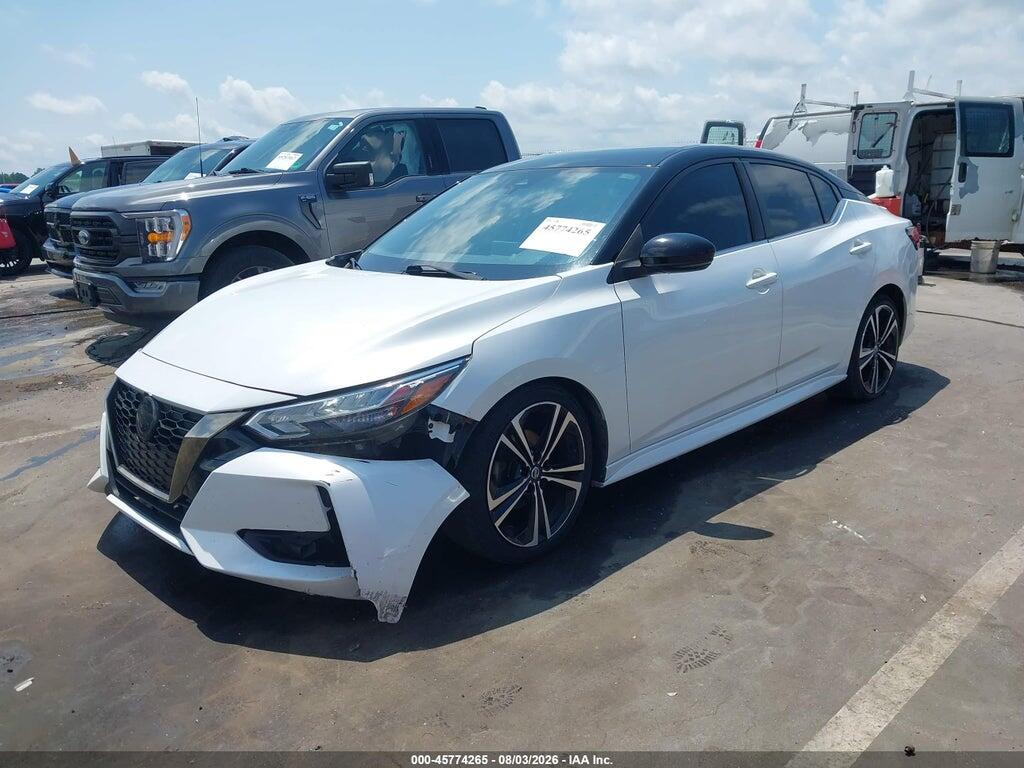 3N1AB8DV4LY256402 2020 NISSAN SENTRA photo no. 2