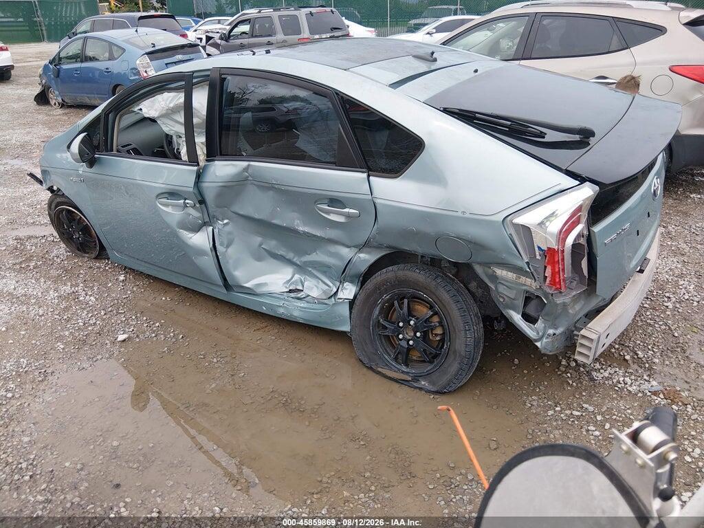 JTDKN3DU5D5676641 2013 TOYOTA PRIUS photo no. 3