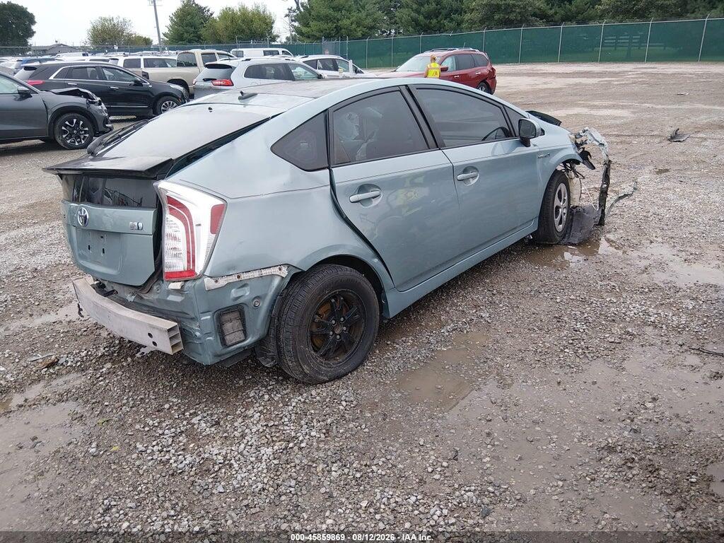 JTDKN3DU5D5676641 2013 TOYOTA PRIUS photo no. 4