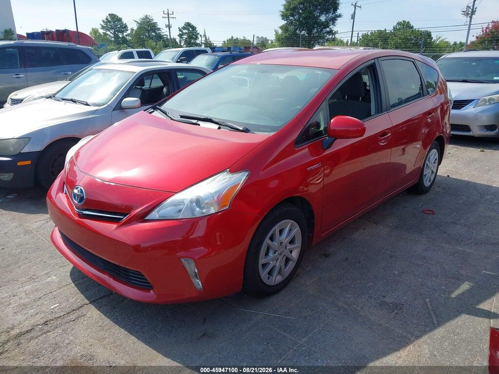 JTDZN3EU6D3192258 2013 TOYOTA PRIUS V photo no. 2