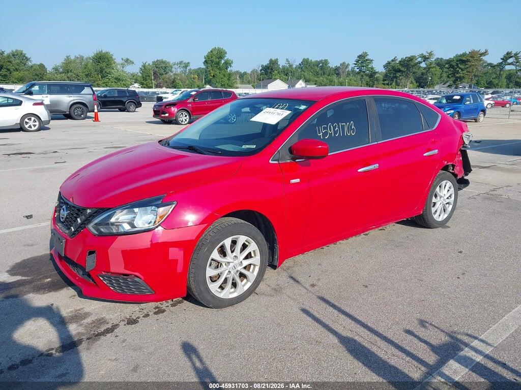 3N1AB7AP3KL605903 2019 NISSAN SENTRA photo no. 2
