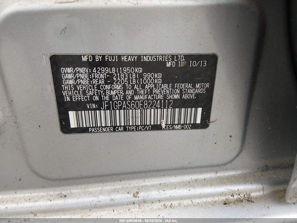JF1GPAS60E8224112 2014 SUBARU IMPREZA photo no. 9