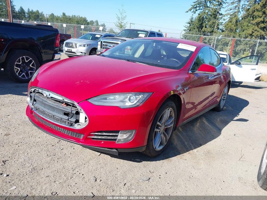 5YJSA1H17EFP31798 2014 TESLA MODEL S photo no. 2