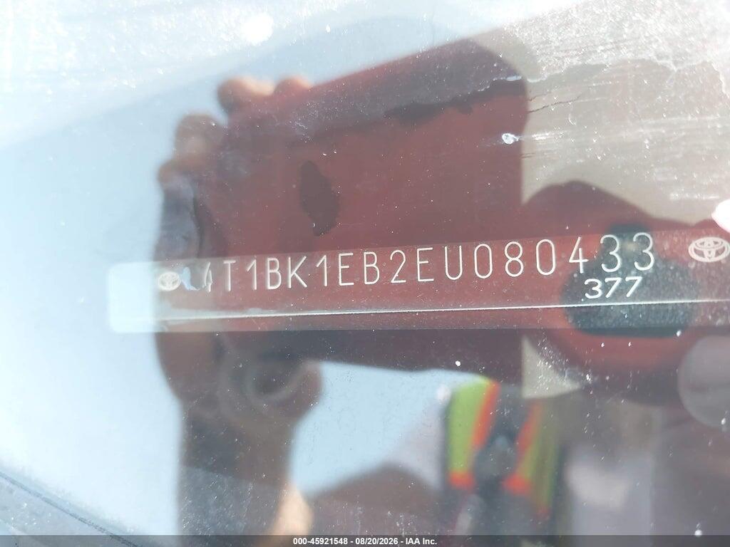 4T1BK1EB2EU080433 2014 TOYOTA AVALON photo no. 9