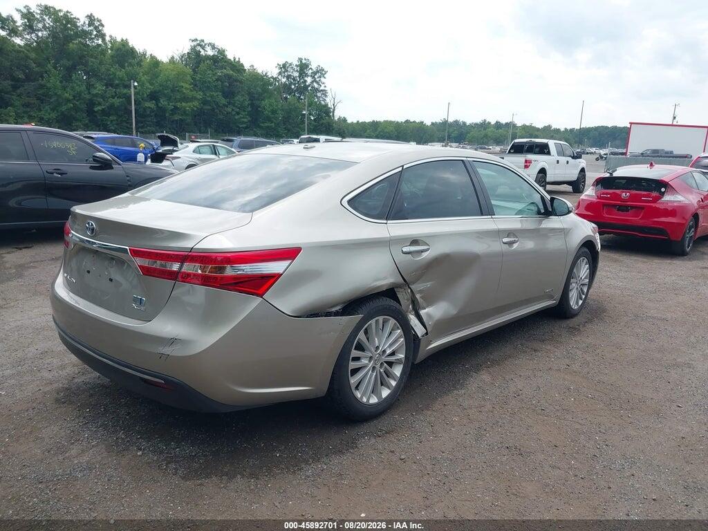 4T1BD1EB5EU032709 2014 TOYOTA AVALON HYBRID photo no. 4