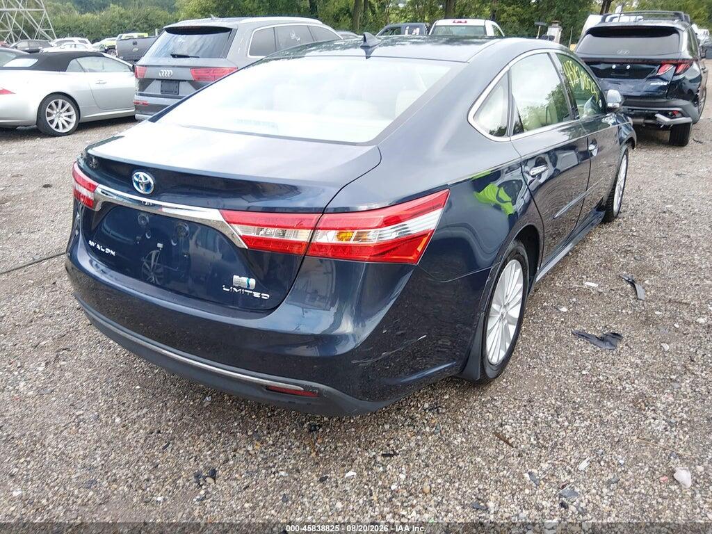 4T1BD1EB2EU034773 2014 TOYOTA AVALON HYBRID photo no. 4
