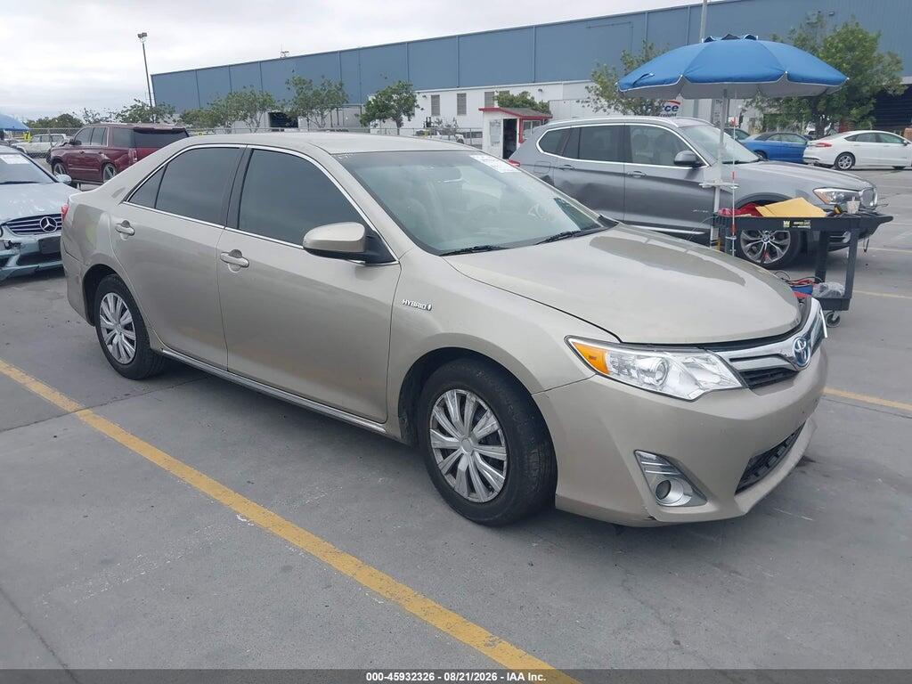 2014 TOYOTA CAMRY HYBRID 4T1BD1FK0EU115124