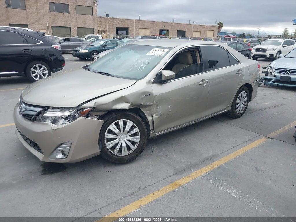 4T1BD1FK0EU115124 2014 TOYOTA CAMRY HYBRID photo no. 2
