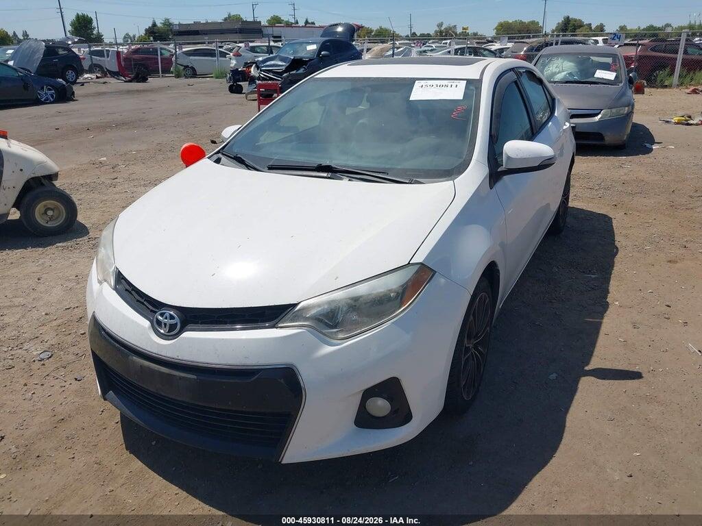 2T1BURHE9EC073396 2014 TOYOTA COROLLA photo no. 2