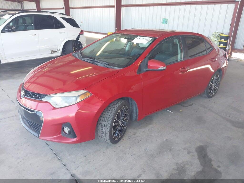 2T1BURHE2EC219668 2014 TOYOTA COROLLA photo no. 2