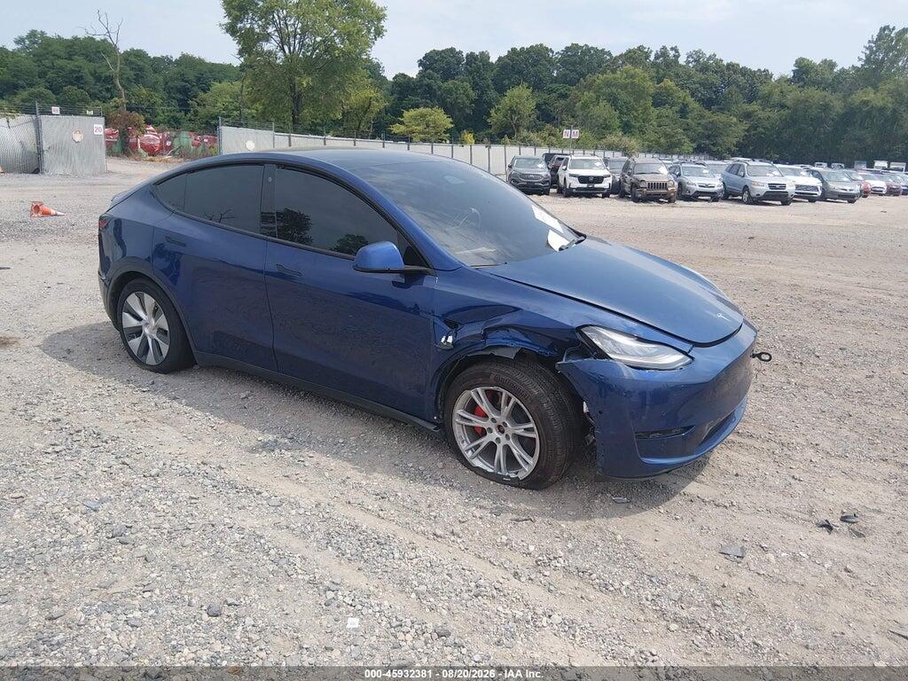 2020 TESLA MODEL Y 5YJYGDEF7LF023221