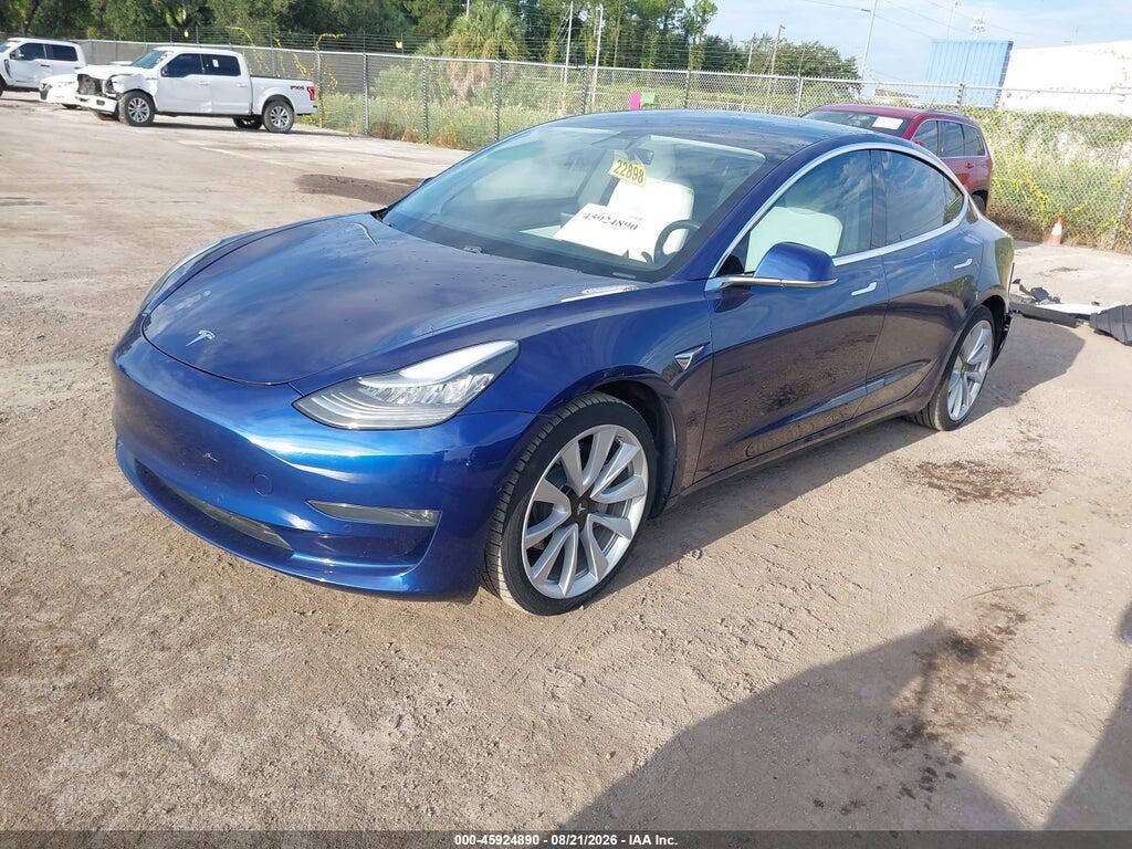 5YJ3E1EB8LF796050 2020 TESLA MODEL 3 photo no. 2