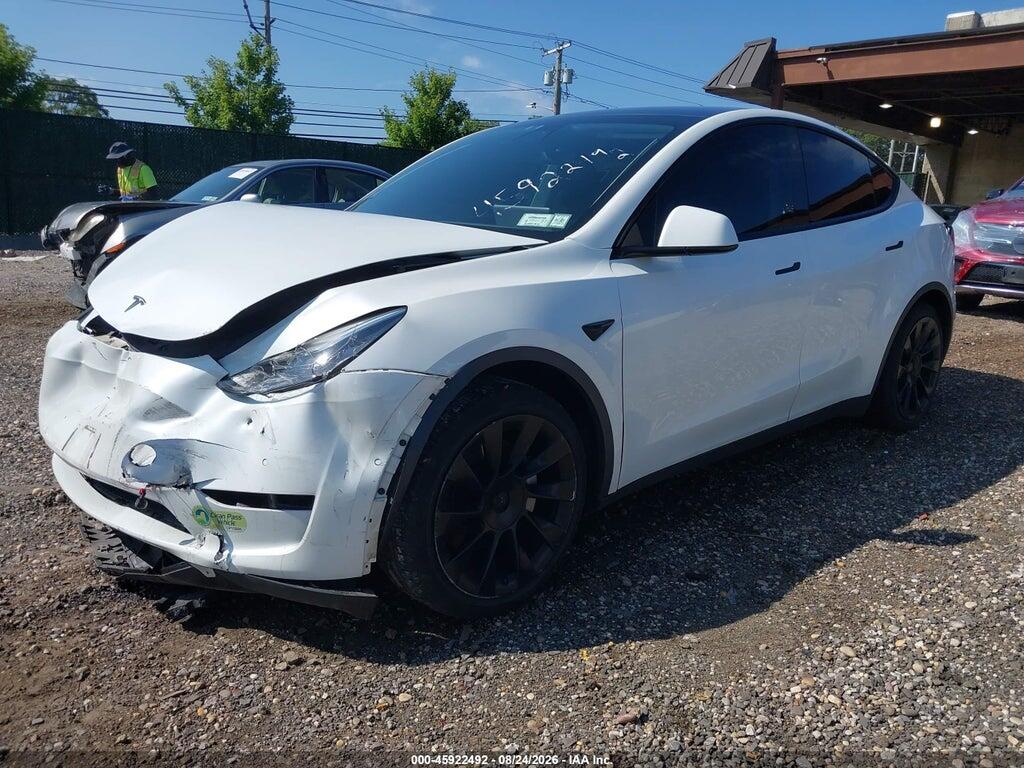 5YJYGDEF4LF002746 2020 TESLA MODEL Y photo no. 2