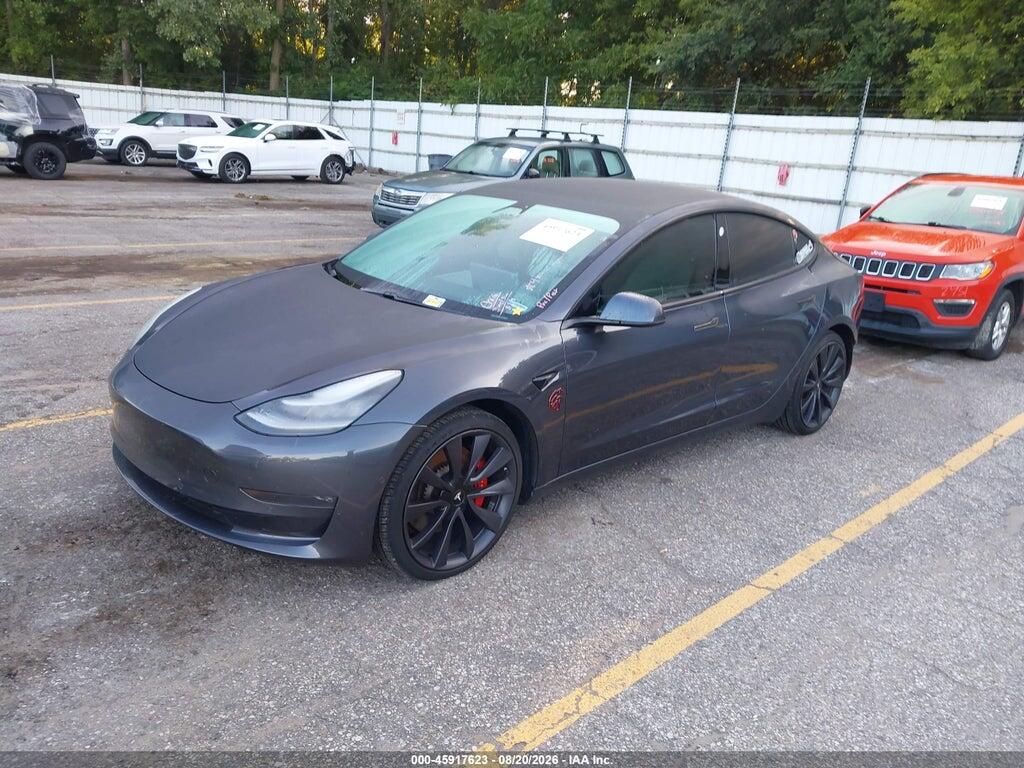 5YJ3E1ECXLF603390 2020 TESLA MODEL 3 photo no. 2