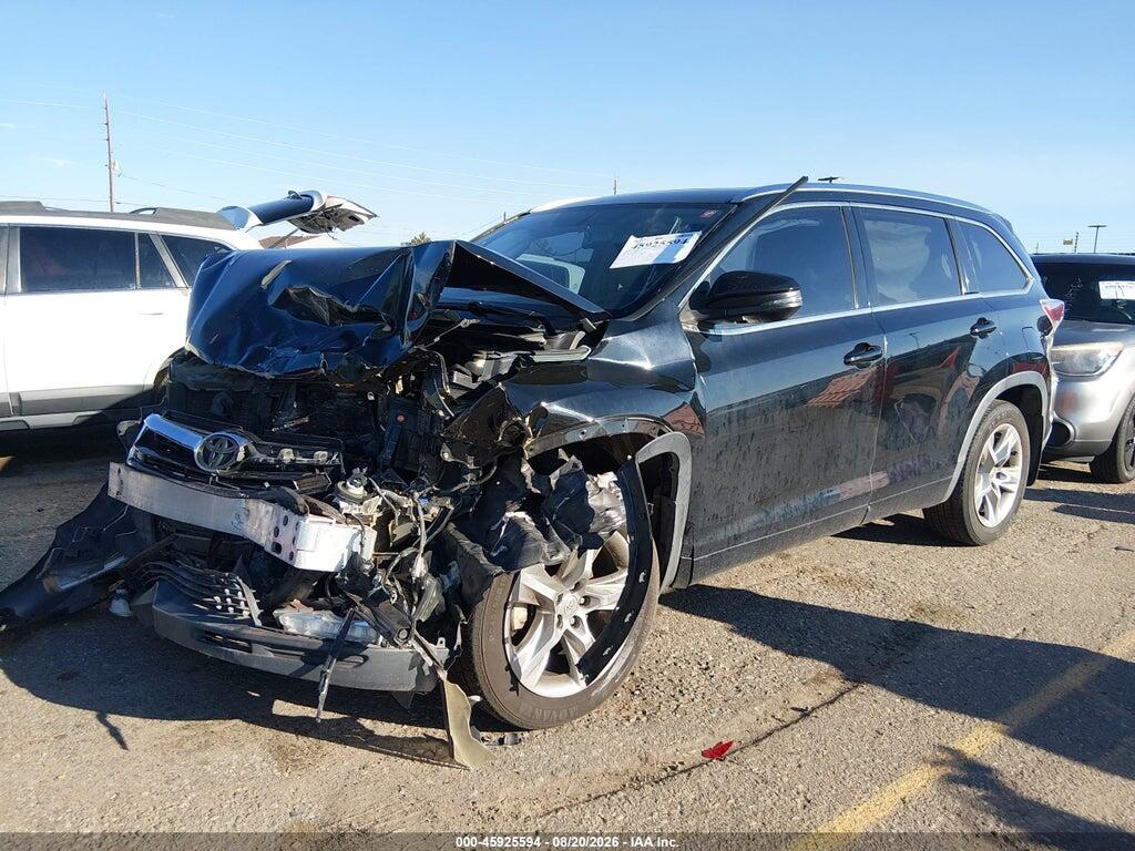 5TDDKRFH9ES024346 2014 TOYOTA HIGHLANDER photo no. 2