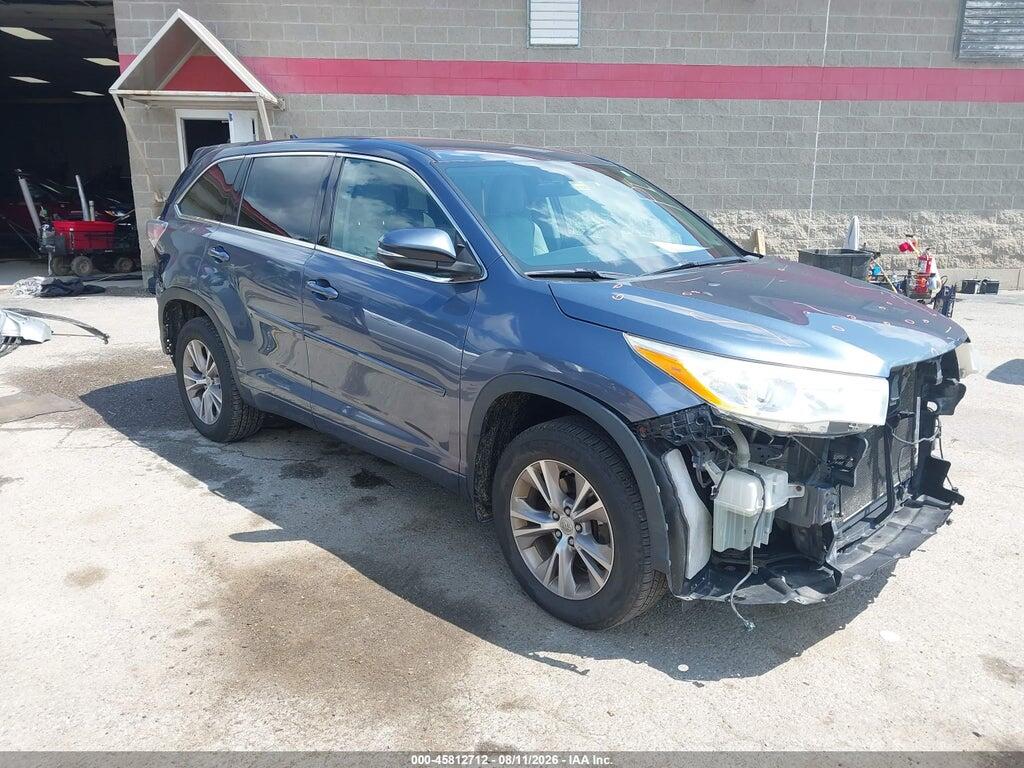 2014 TOYOTA HIGHLANDER 5TDBKRFH2ES039374