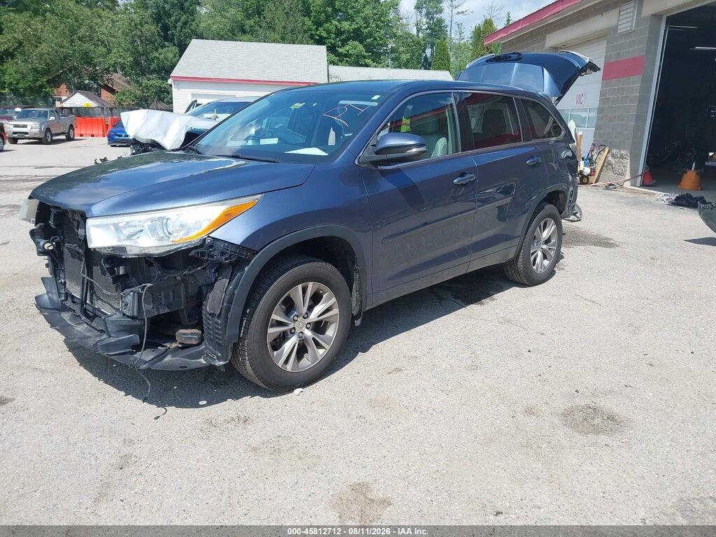 5TDBKRFH2ES039374 2014 TOYOTA HIGHLANDER photo no. 2