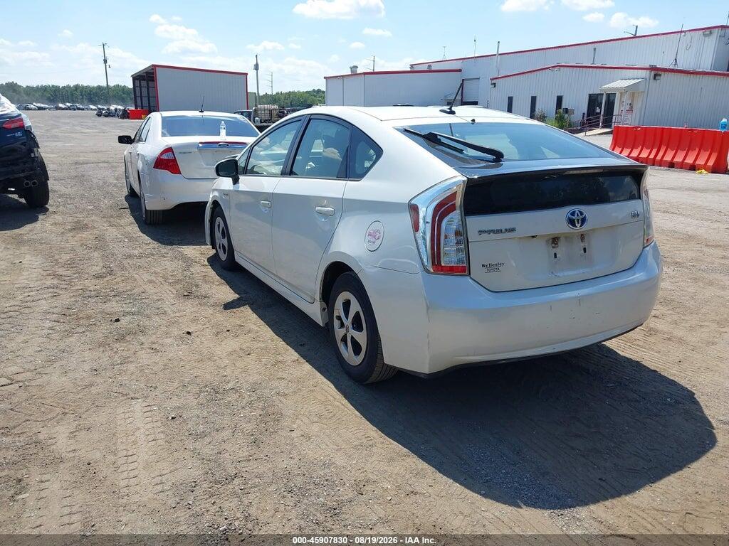JTDKN3DUXE1762679 2014 TOYOTA PRIUS photo no. 3