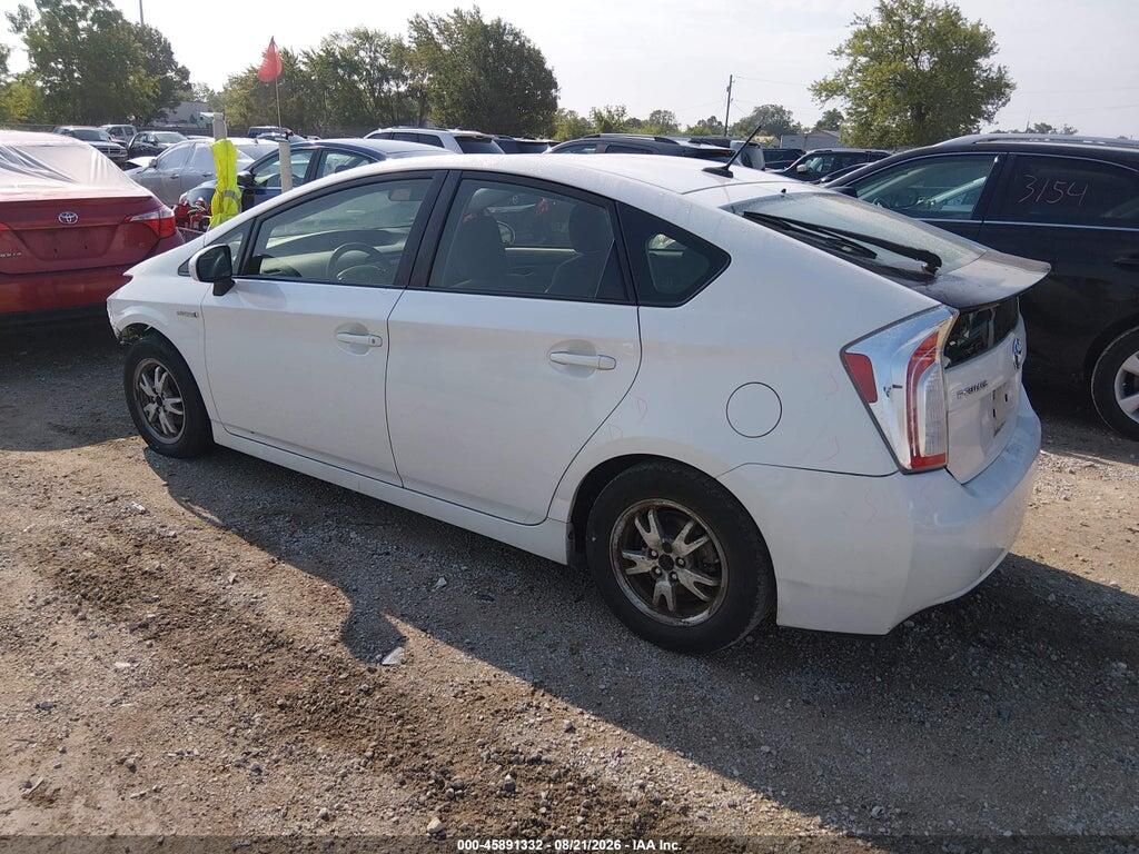 JTDKN3DU7E0369583 2014 TOYOTA PRIUS photo no. 3