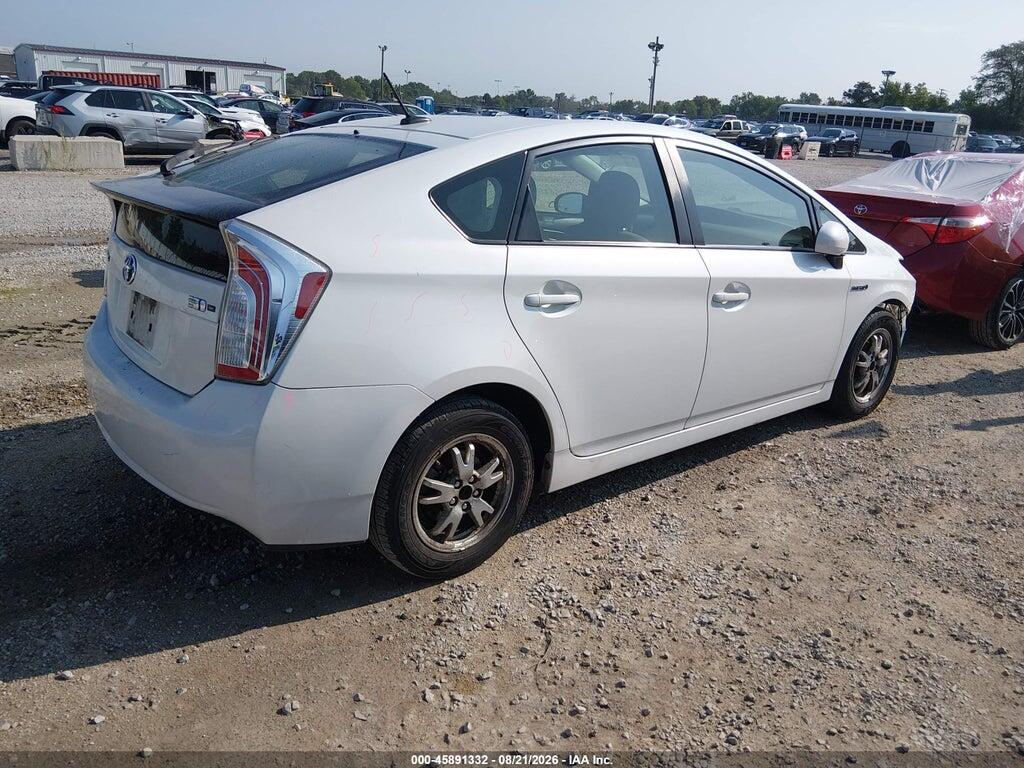 JTDKN3DU7E0369583 2014 TOYOTA PRIUS photo no. 4