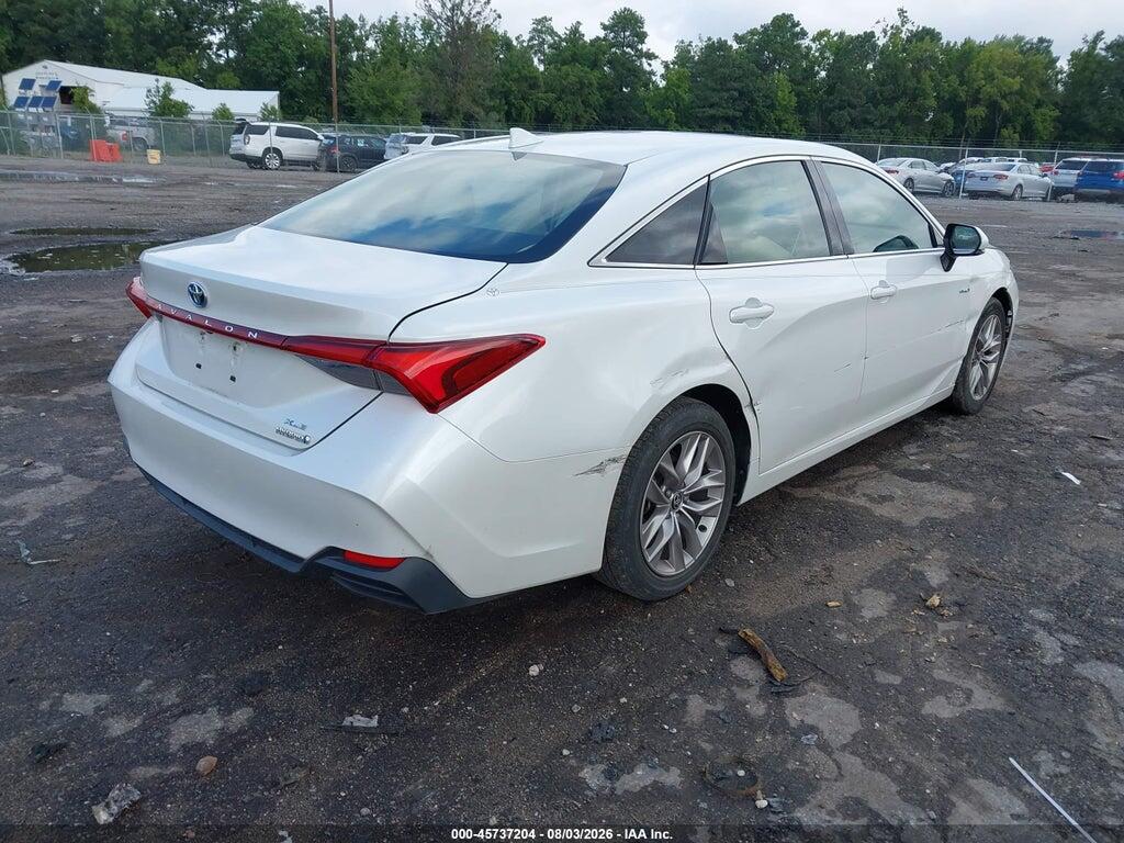4T1A21FB2LU018506 2020 TOYOTA AVALON HYBRID photo no. 4