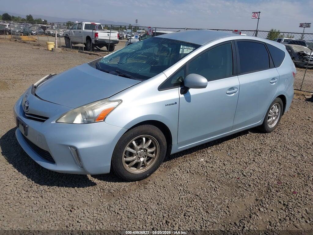 JTDZN3EU8E3313227 2014 TOYOTA PRIUS V photo no. 2