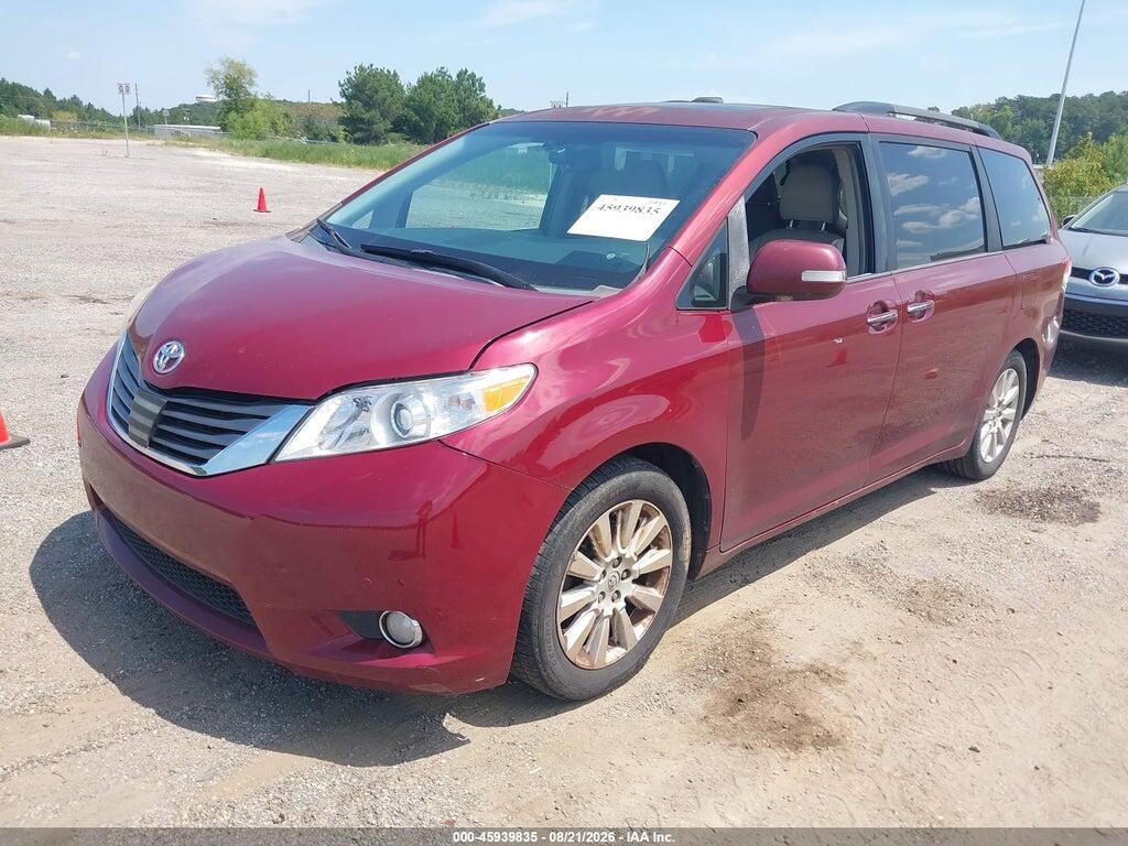 5TDYK3DC7ES409913 2014 TOYOTA SIENNA photo no. 2