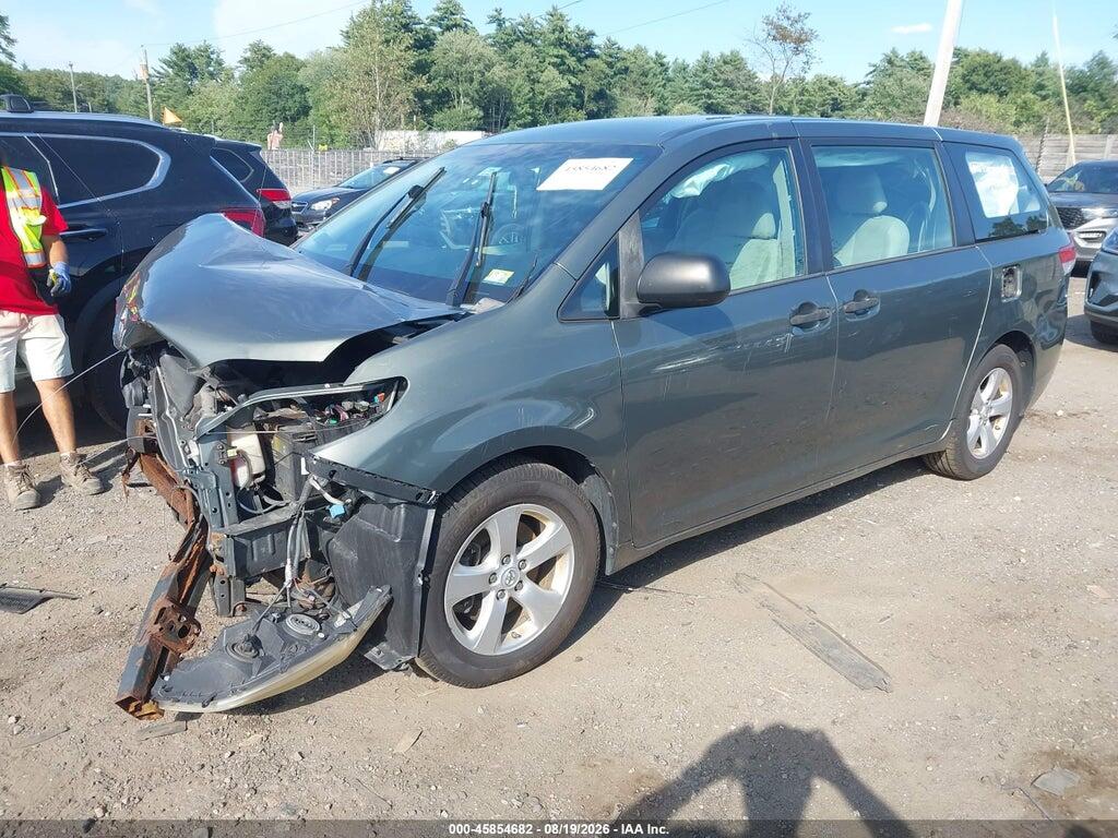 5TDZK3DC9ES407150 2014 TOYOTA SIENNA photo no. 2