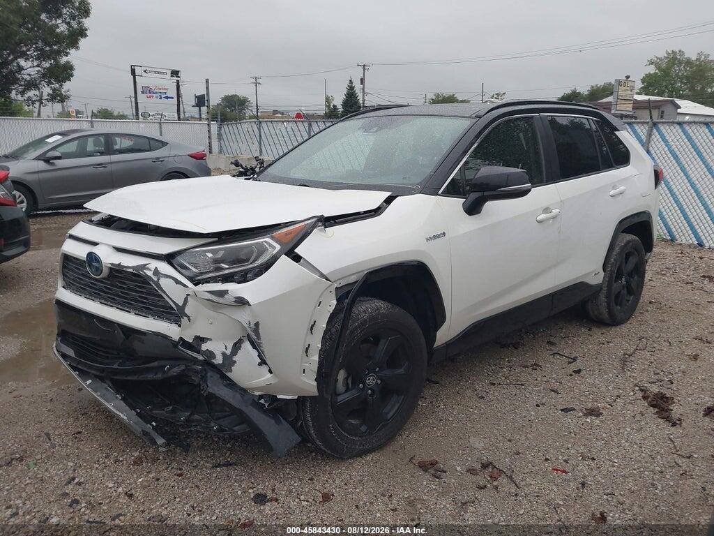 JTMEWRFVXLJ032707 2020 TOYOTA RAV4 HYBRID photo no. 2