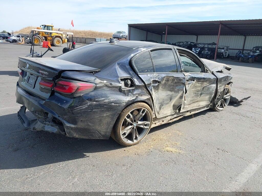 WBA13BK06MCF93615 2021 BMW M550I photo no. 4