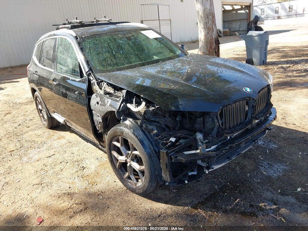 2021 BMW X3 5UXTY3C00M9G13290
