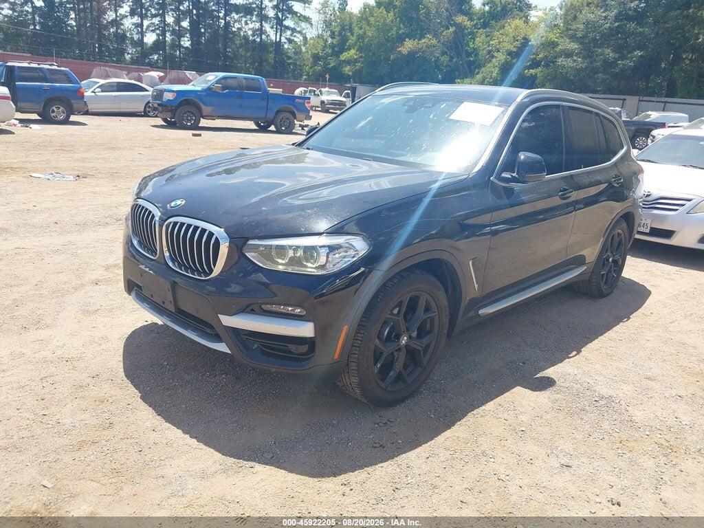 5UXTY3C00M9F31205 2021 BMW X3 photo no. 2