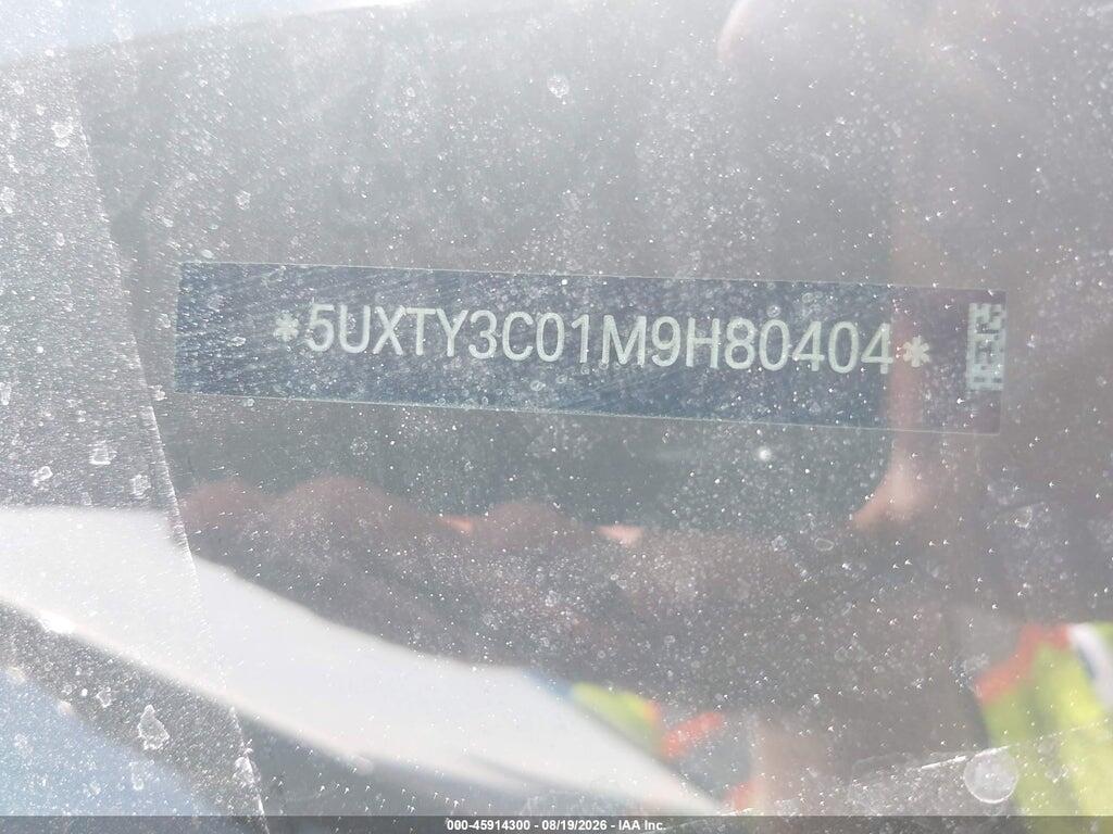 5UXTY3C01M9H80404 2021 BMW X3 photo no. 9