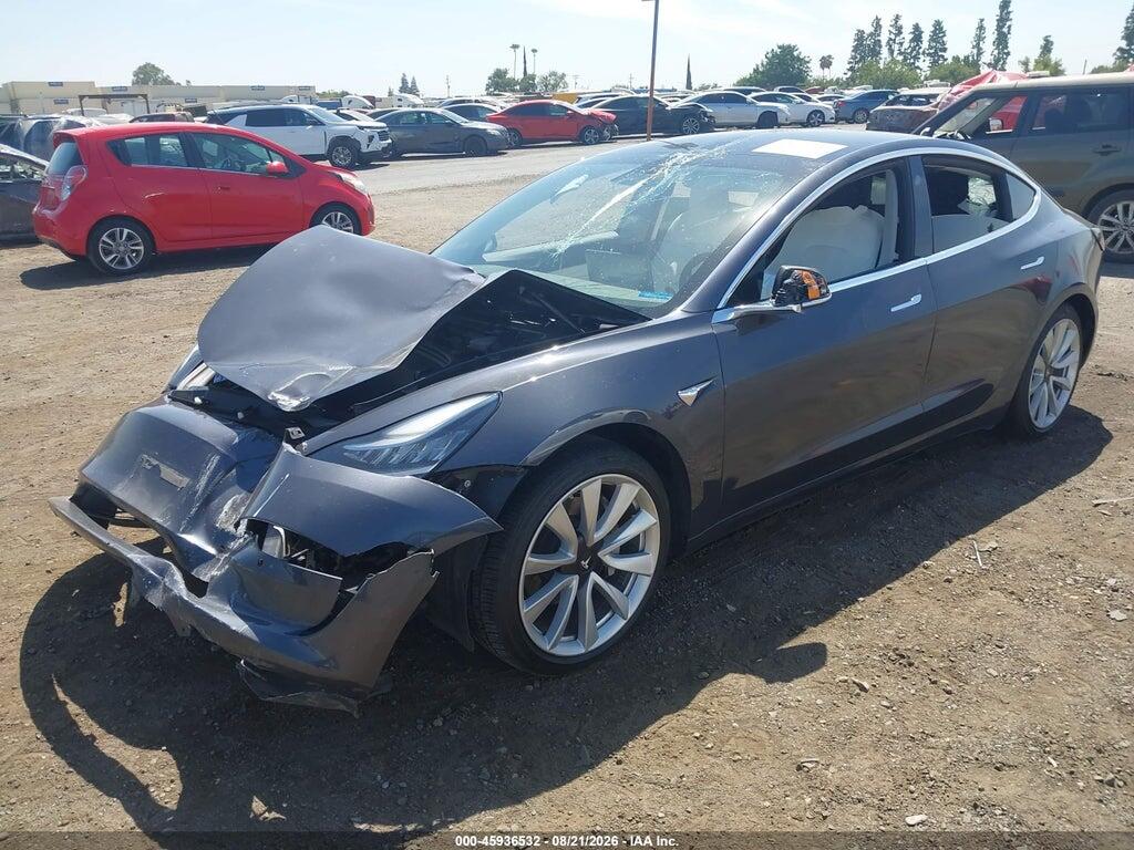 5YJ3E1EB8KF517808 2019 TESLA MODEL 3 photo no. 2