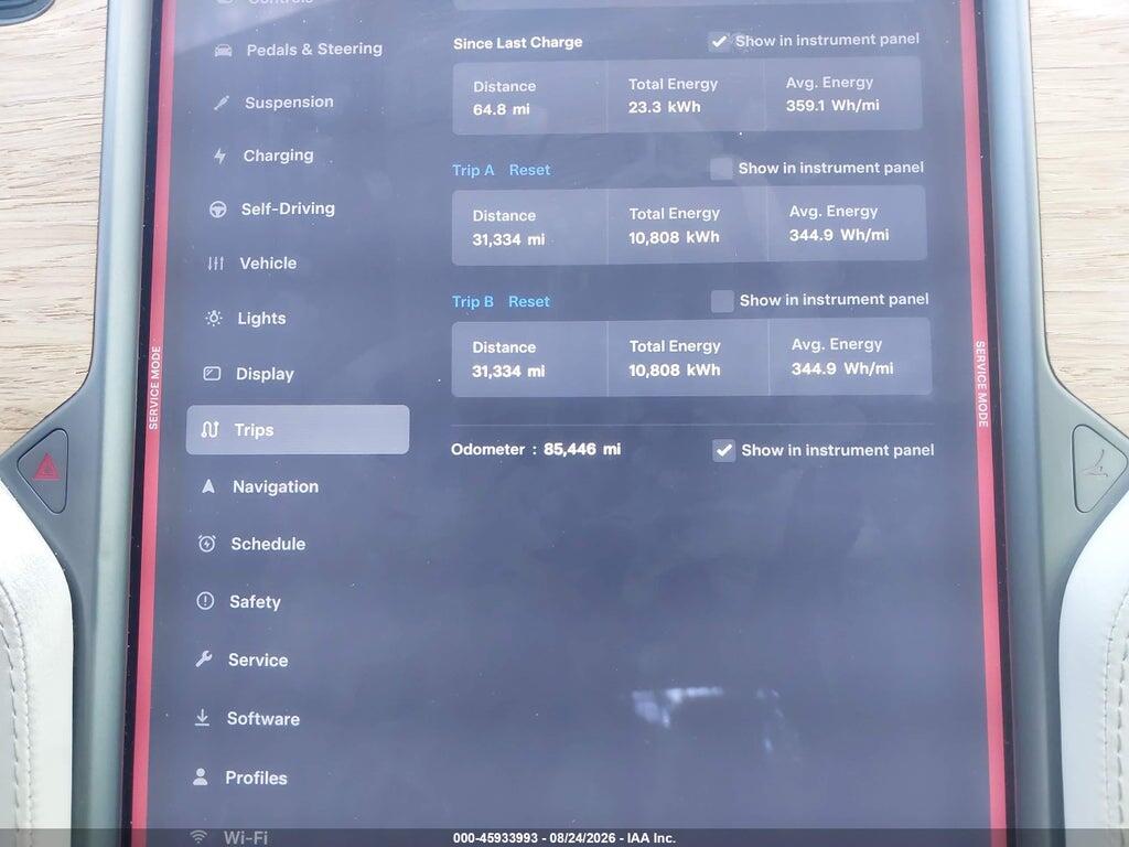 5YJSA1E21KF302486 2019 TESLA MODEL S photo no. 7