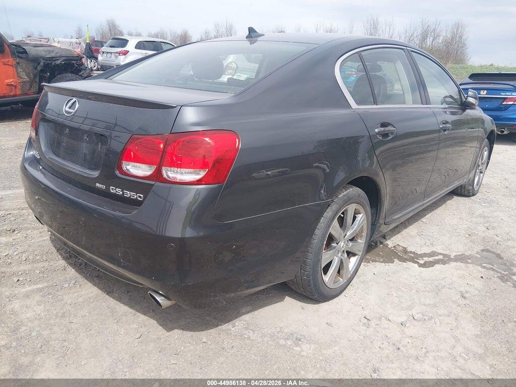 JTHCE96S690022723 2009 LEXUS GS 350 photo no. 4