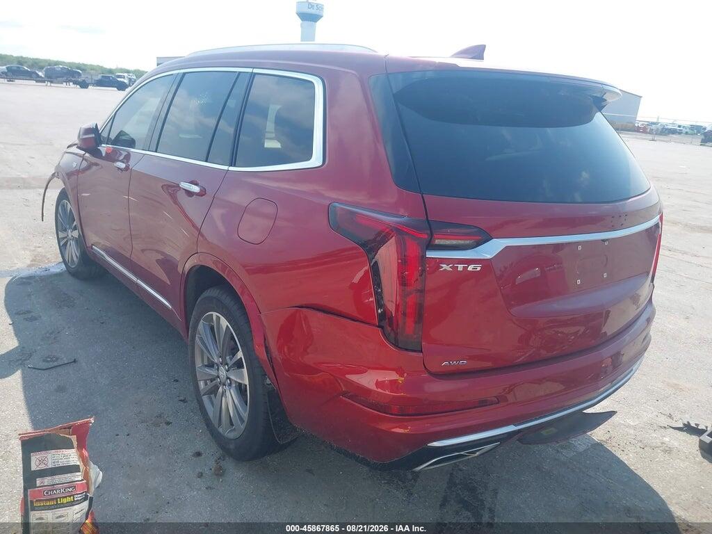 1GYKPFRS3MZ206825 2021 CADILLAC XT6 photo no. 3