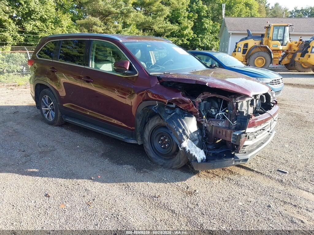 2019 TOYOTA HIGHLANDER 5TDJZRFH5KS726111