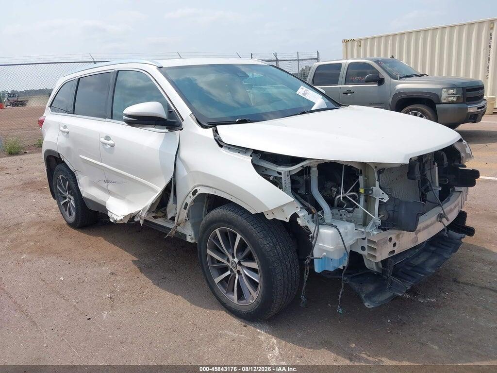 2019 TOYOTA HIGHLANDER 5TDJZRFH6KS572430