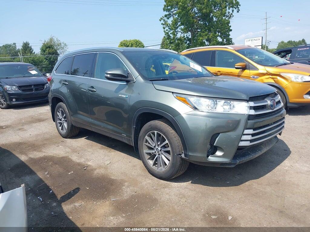 2019 TOYOTA HIGHLANDER HYBRID 5TDJGRFH1KS074030