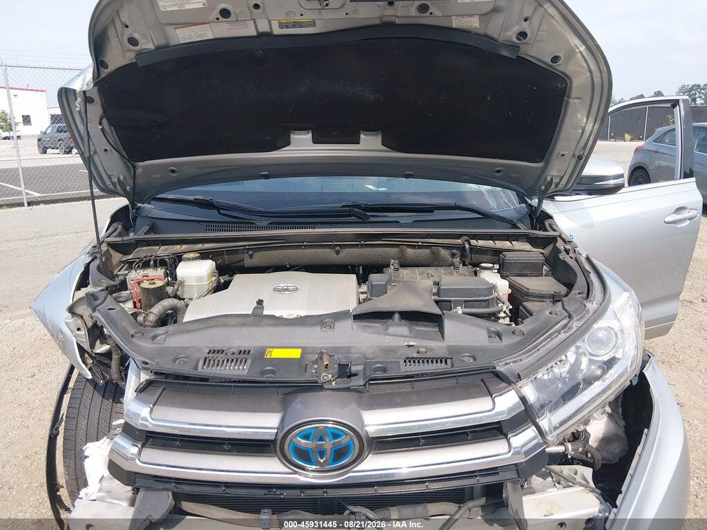 5TDDGRFH4KS061687 2019 TOYOTA HIGHLANDER HYBRID photo no. 10