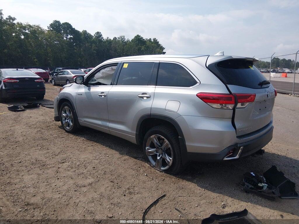 5TDDGRFH4KS061687 2019 TOYOTA HIGHLANDER HYBRID photo no. 3