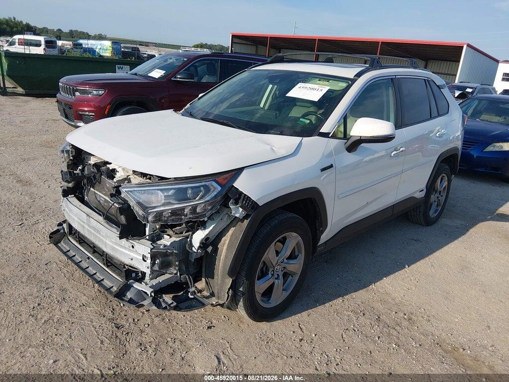 JTMDWRFV8KD036893 2019 TOYOTA RAV4 HYBRID photo no. 2