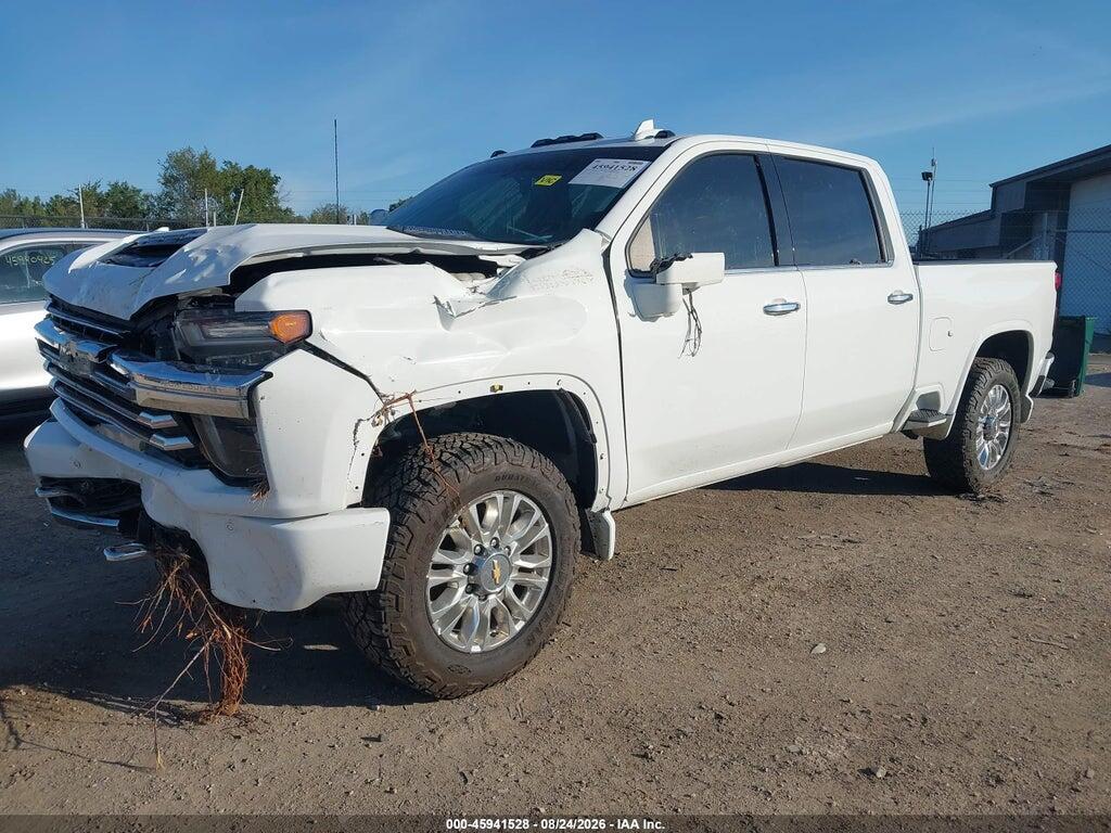 1GC4YREY9MF177436 2021 CHEVROLET SILVERADO 2500HD photo no. 2