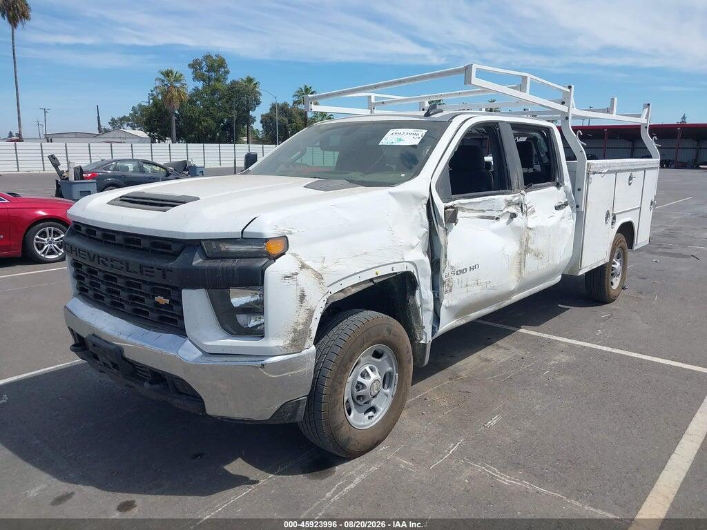 1GB4YLE73MF195181 2021 CHEVROLET SILVERADO 2500HD photo no. 2