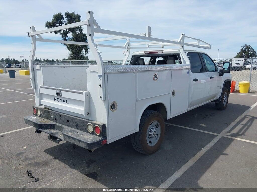 1GB4YLE73MF195181 2021 CHEVROLET SILVERADO 2500HD photo no. 4